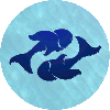 zodiac symbol of Pisces 
